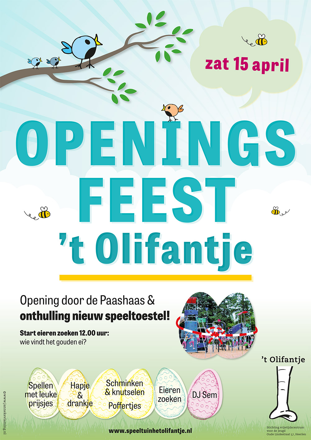 Openingsfeest speeltuin